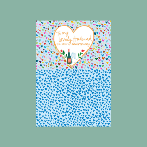 PaperSalad Alchemy – To My Lovely Husband On Your Anniversary