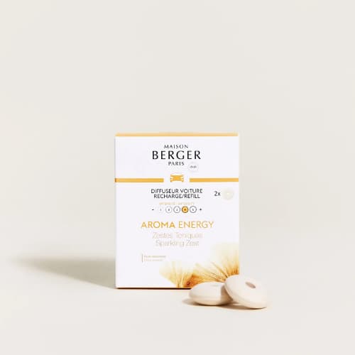 Maison Berger Aroma Energy Car Diffuser Refills
