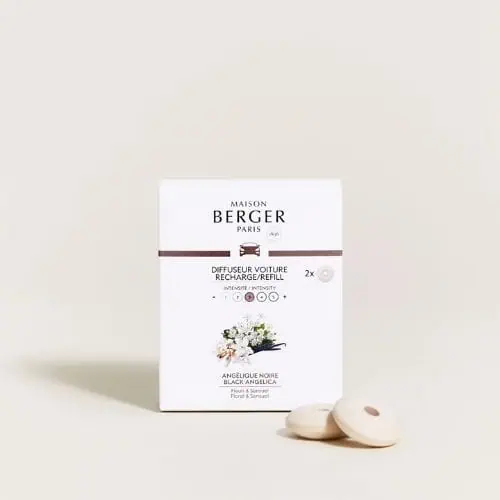 Maison Berger Black Angelica Car Diffuser Refill