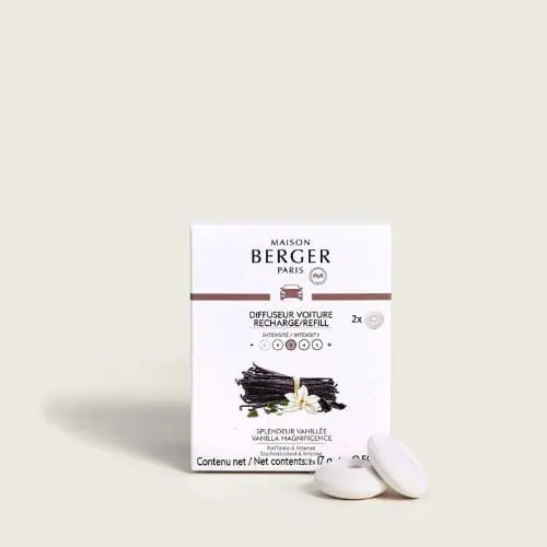 Maison Berger Vanilla Magnificence Car Diffuser Refill - Jaro Design Studio - 1 Maison Berger Vanilla Magnificence Car Diffuser Refill