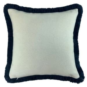 Malini Large Hugo Navy Cushion