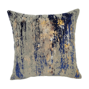 Malini Torcello Large Cushion, Navy