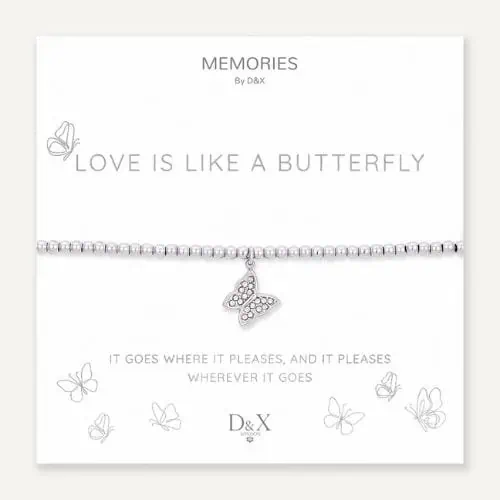 Memories Butterfly Bracelet - Love Is Like A Butterfly!