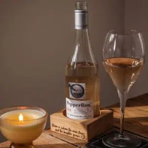 Selbrae House - Oak Wine Bottle Coaster Home Is Where The Wine Flows