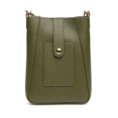 Alice Wheeler Kensington Phone Cross Body Bag - Olive - Image 5