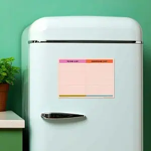 Good Tuesday - A4 Magnetic Shopping List & To Do List