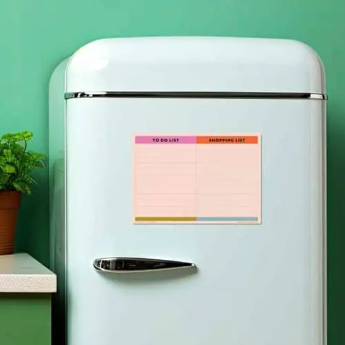 Good Tuesday - A4 Magnetic Shopping List & To Do List