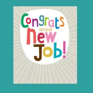 PaperSalad – Congrats On Your New Job