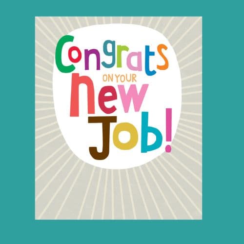 PaperSalad – Congrats On Your New Job