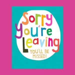 PaperSalad – Sorry You're Leaving