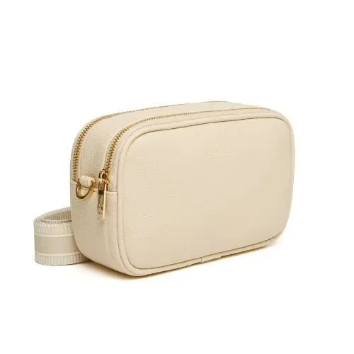 Alice Wheeler Pimlico Cross Body Bag, Ivory - Image 4