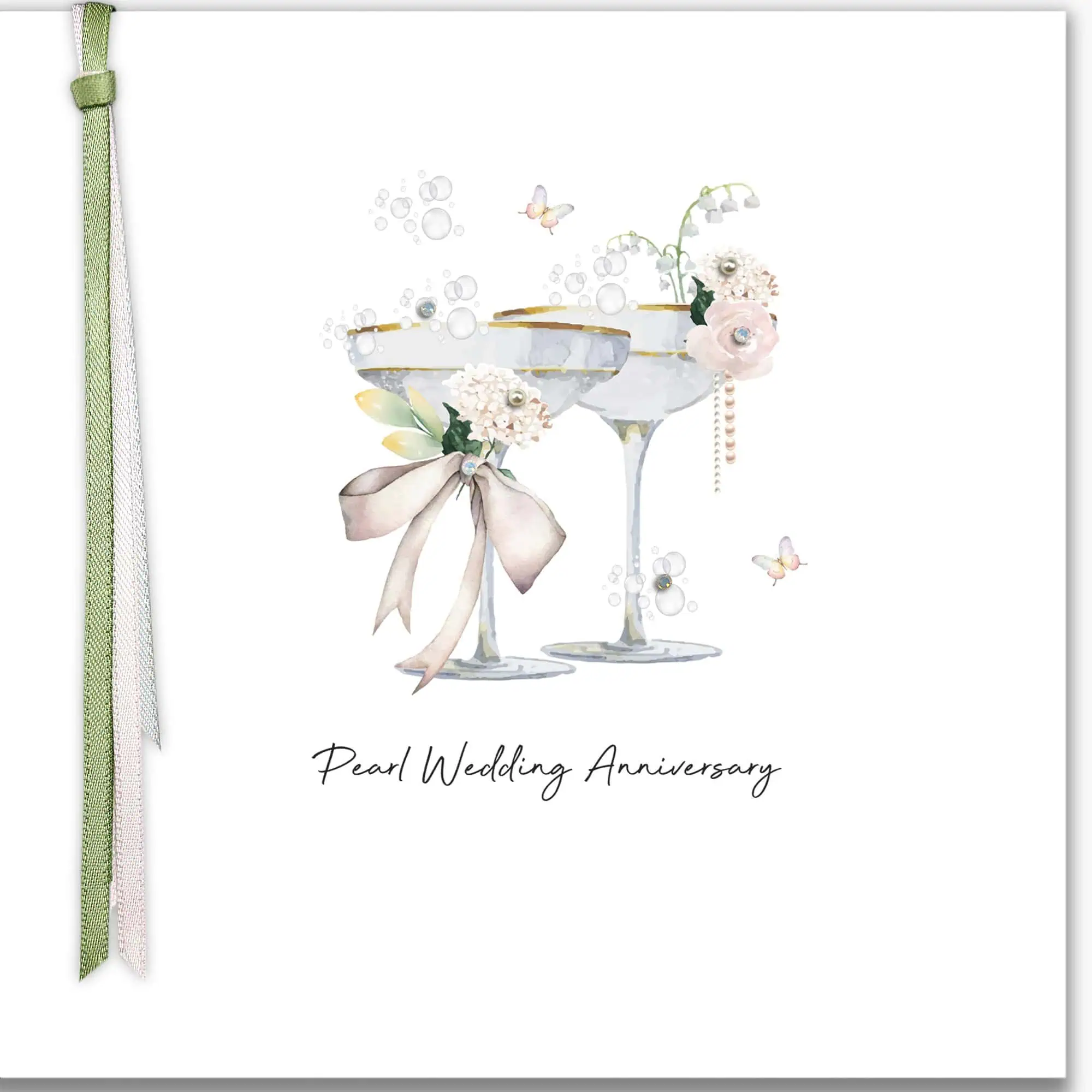 Five Dollar Shake Ribbons and Roses – Pearl Anniversary