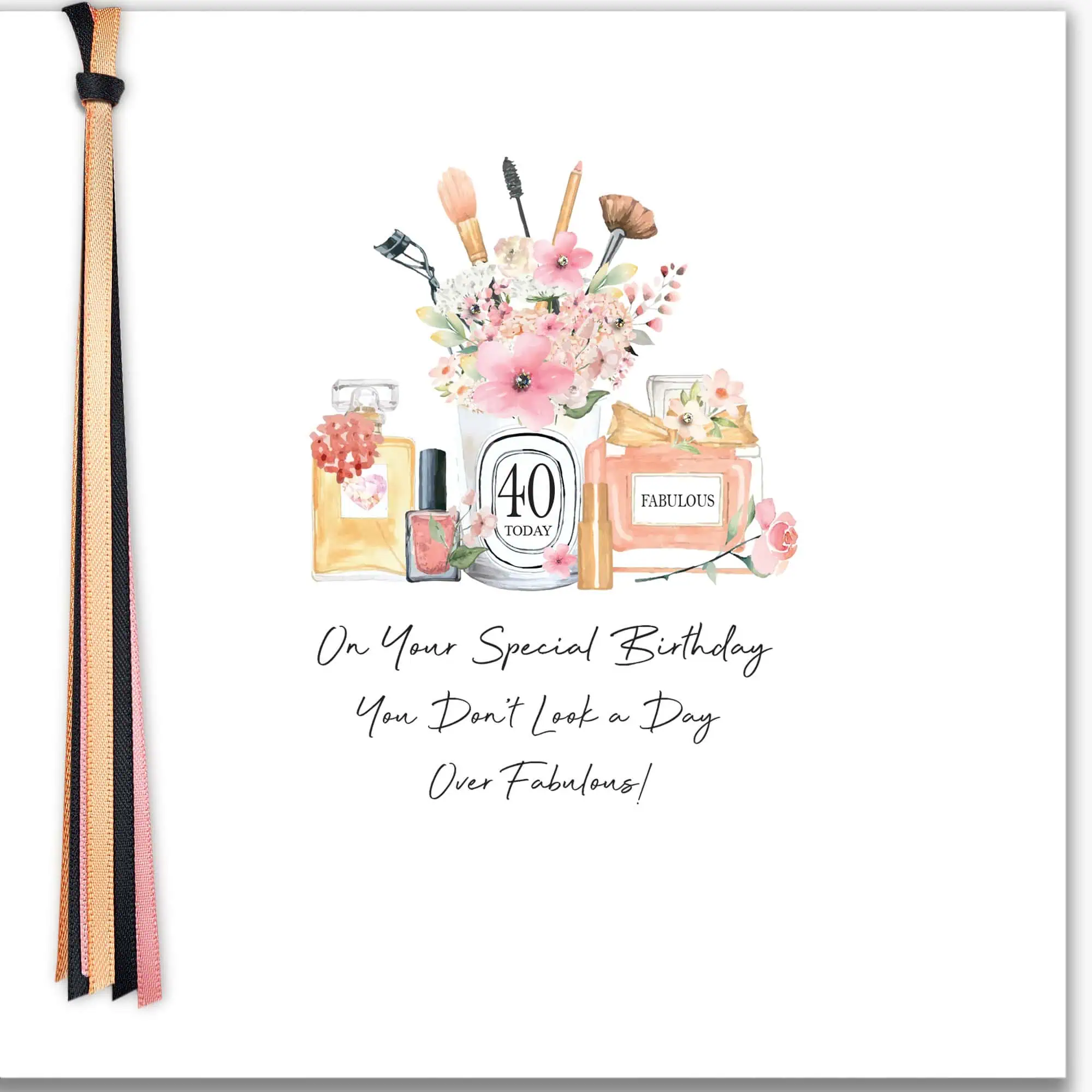 Five Dollar Shake Ribbons and Roses – Fabulous at 40 - Jaro Design Studio - 1 Five Dollar Shake Ribbons and Roses – Fabulous at 40