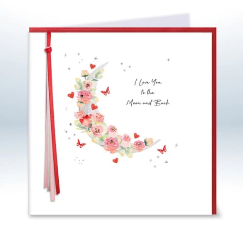 Five Dollar Shake Ribbons and Roses – Valentine's Love You To The Moon and Back - Jaro Design Studio - 1 Five Dollar Shake Ribbons and Roses – Valentine's Love You To The Moon and Back