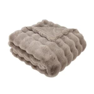 Malini Raffles Taupe Throw