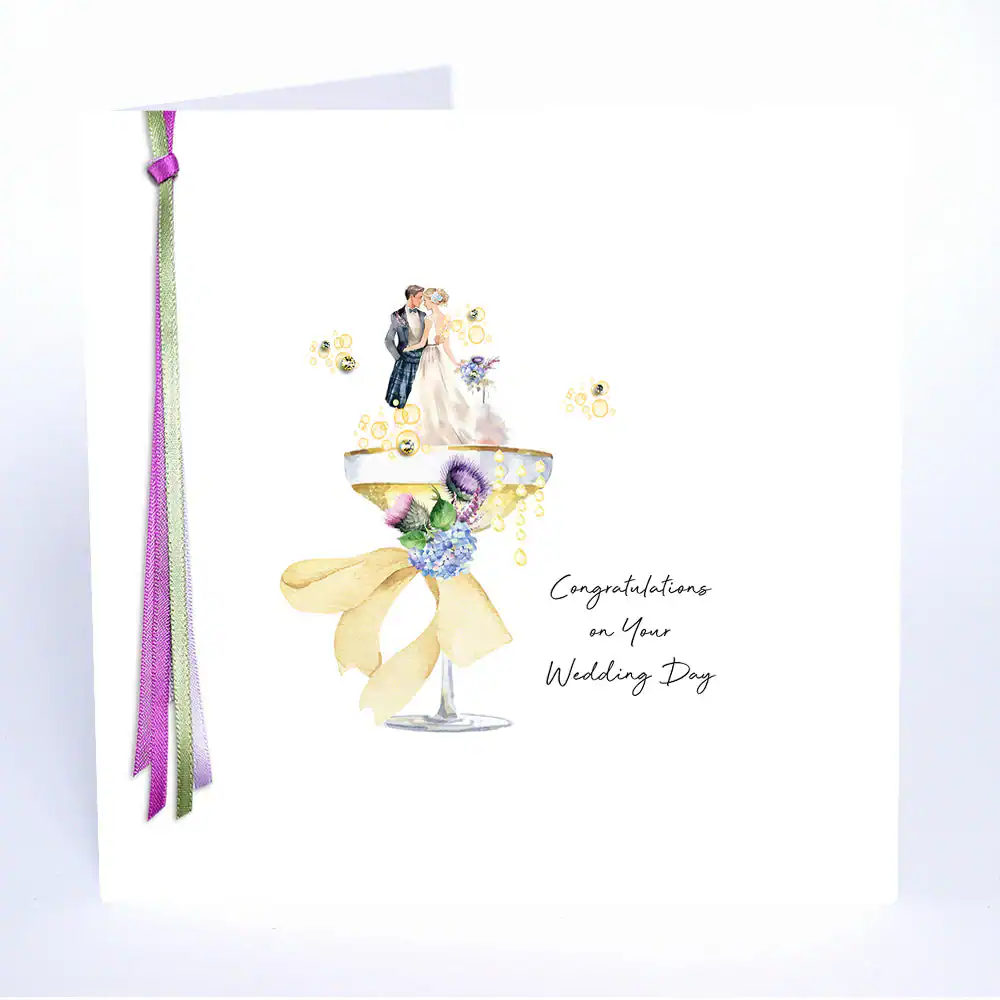 Five Dollar Shake Ribbons and Roses - Congratulations Wedding Day - Image 2