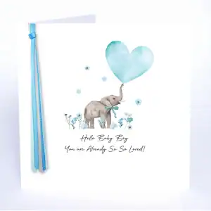 Five Dollar Shake Ribbons and Roses – Hello Baby Boy