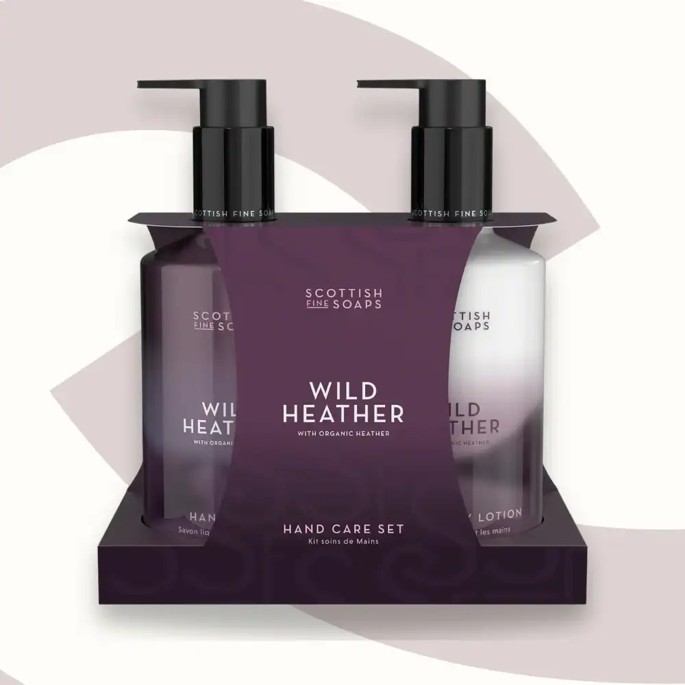 Scottish Fine Soaps Wild Heather Hand Care Duo - Jaro Design Studio - 1 Scottish Fine Soaps Wild Heather Hand Care Duo