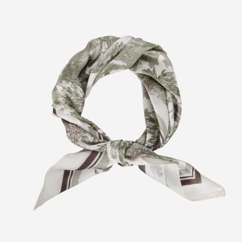 Satin Necktie Muted Jungle Green - Image 3