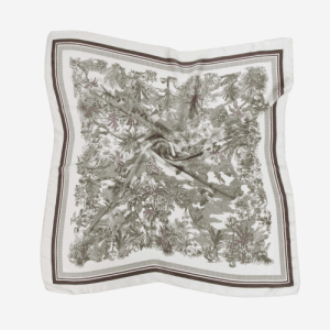 Satin Necktie Muted Jungle Green