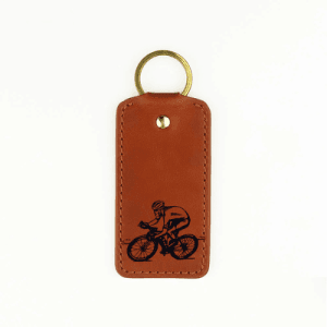 Selbrae House - Cycling Leather Keyring