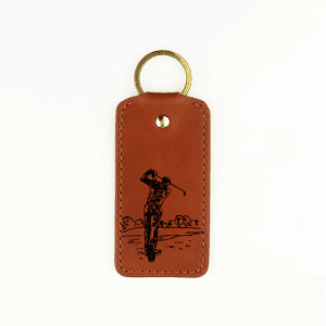 Selbrae House – Golf Leather Keyring