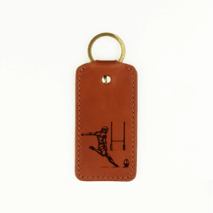 Selbrae House – Rugby Leather Keyring