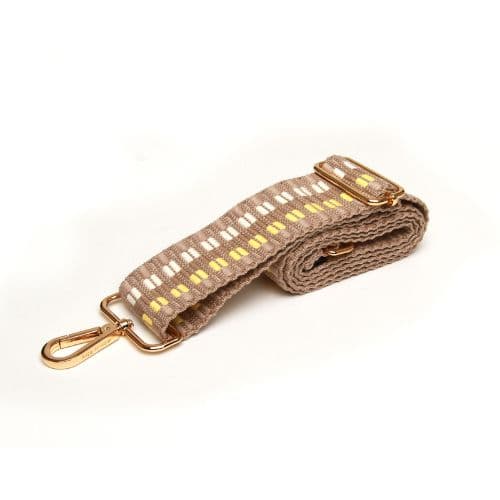 Alice Wheeler Zig Zag Stone Bag Strap