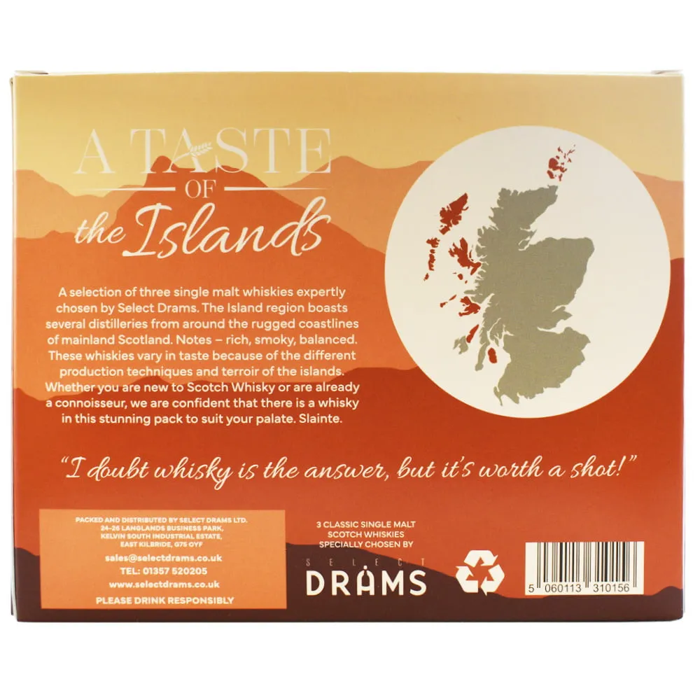 A Taste Of The Islands Whisky Gift Pack - Image 2