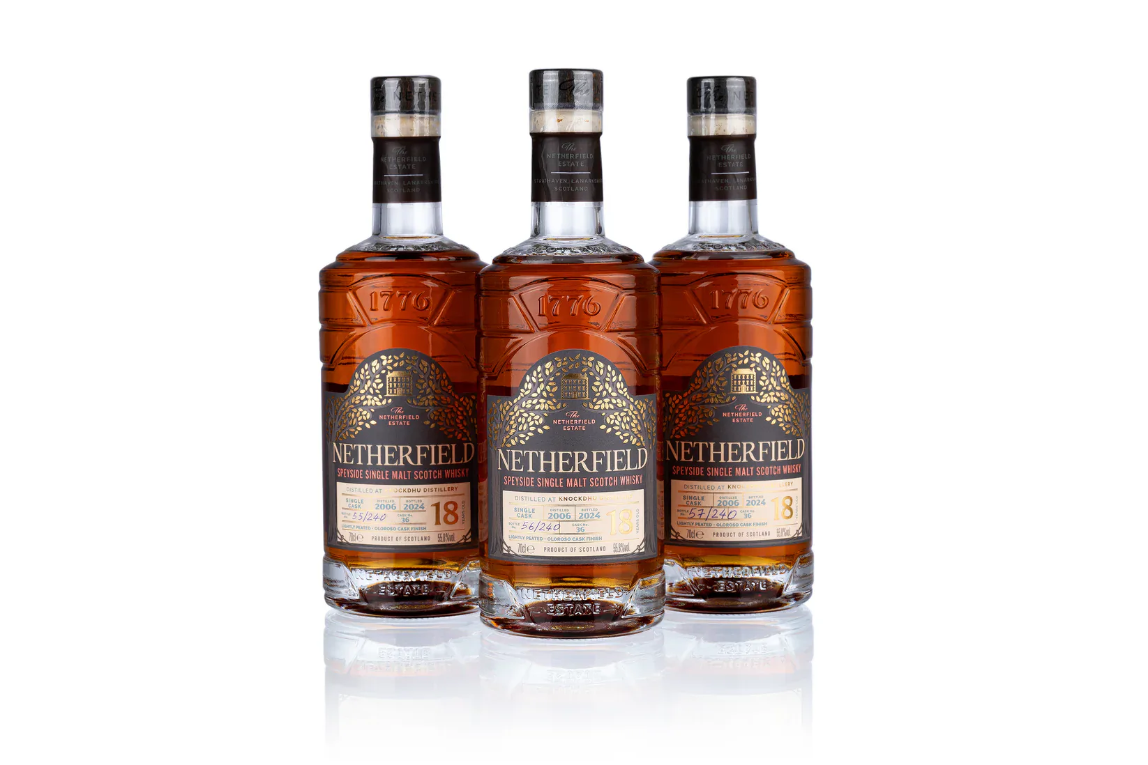 The Netherfield Estate, Netherfield Single Malt Scotch Whisky – Knockdhu 18 Year Old Single Cask - Image 3