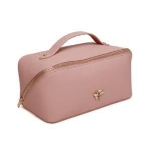 Alice Wheeler Pink Train Case
