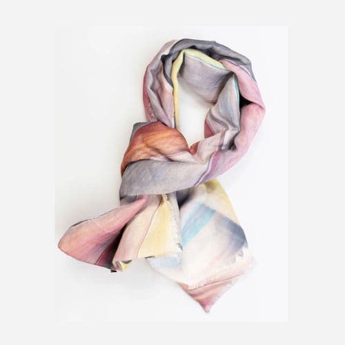 Weavermill Waves Scarf - Mustard