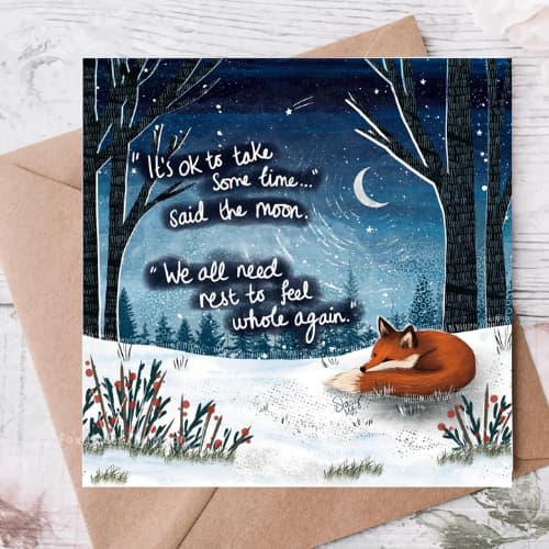 Fox Under The Moon – ‘Whole Again’ Card - Image 3