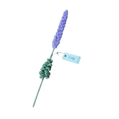 Zelly Crochet Lilac Lavender Stem - Image 2