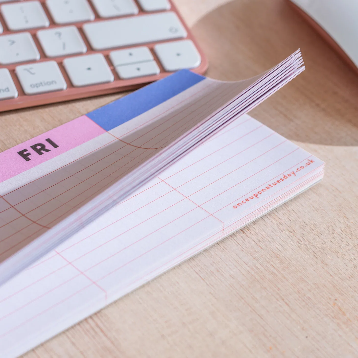 Good Tuesday, Keyboard Weekly Planner Pad - Colourful Grid - Jaro Design Studio - 4 Good Tuesday, Keyboard Weekly Planner Pad - Colourful Grid - Image 4