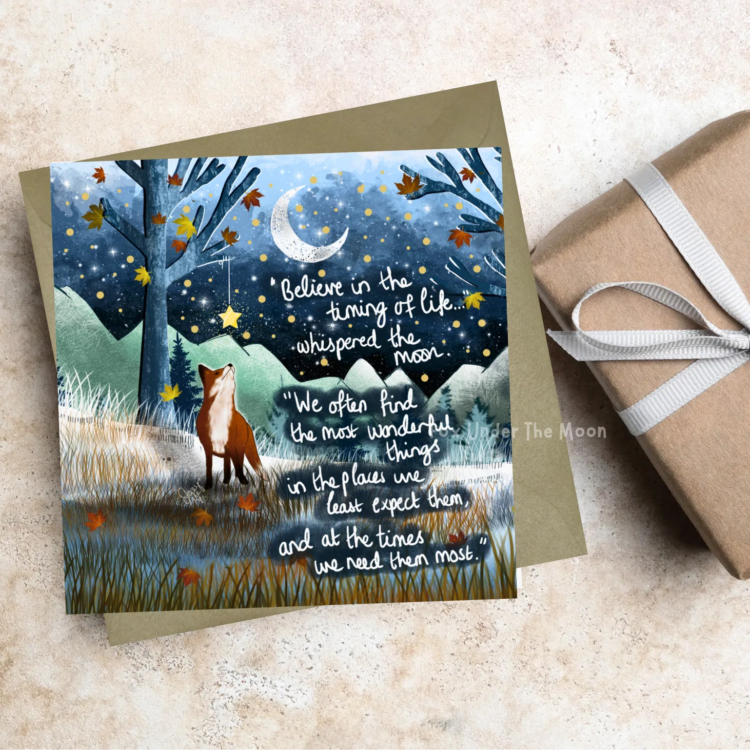 Fox Under The Moon – ‘Timing’ - Jaro Design Studio - 2 Fox Under The Moon – ‘Timing’ - Image 2