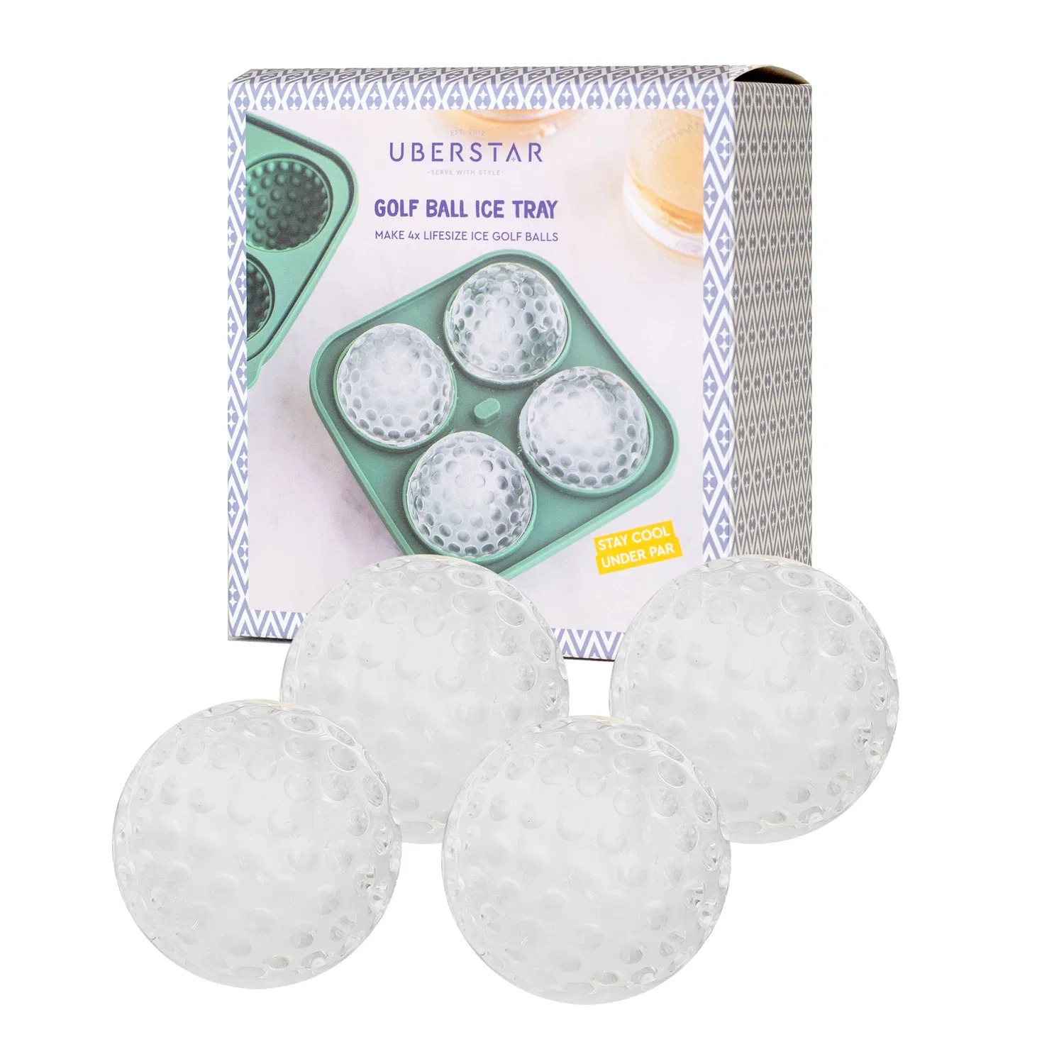UBERSTAR Golf Ball Ice Tray