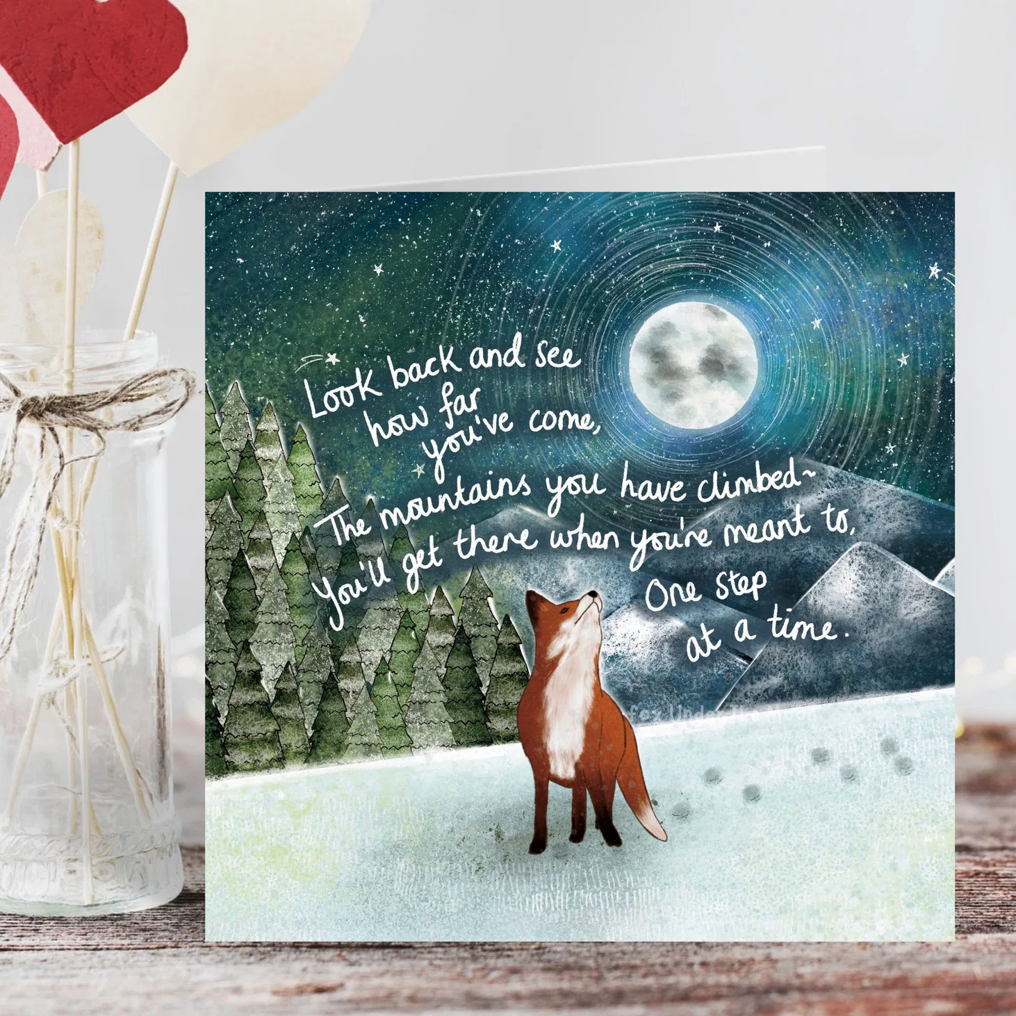 Fox Under The Moon – 'Mountains' - Jaro Design Studio - 1 Fox Under The Moon – 'Mountains'