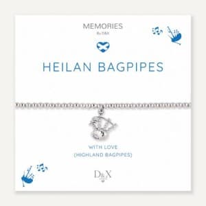 Memories Bagpipes Bracelet - Heilan Bagpipes!