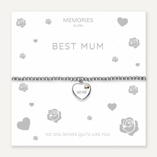 Memories Heart Bracelet – Best Mum