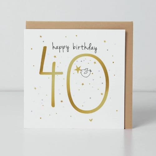 Belly Button Designs, Birdie – 40th Birthday
