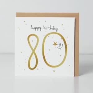 Belly Button Designs, Birdie - 80th Birthday