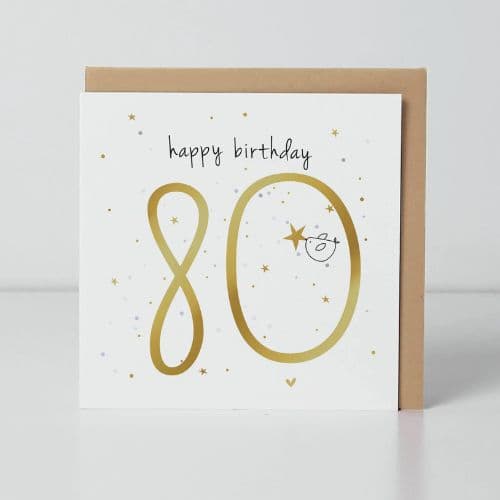 Belly Button Designs, Birdie - 80th Birthday