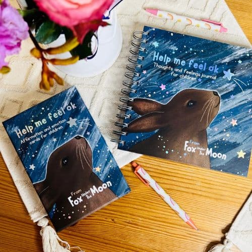 Fox Under The Moon - Children's Affirmation and Emotions Cards - Image 5