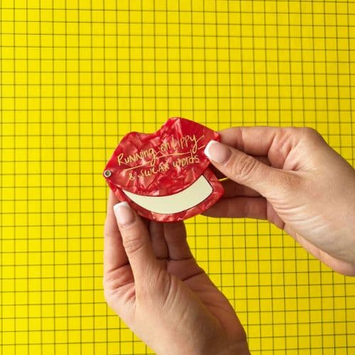 Small Talk Lips Compact Mirror - Image 2