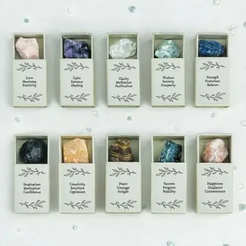 East Of India, Matchbox Black Tourmaline Crystal – Inspiration/Motivation/Confidence - Jaro Design Studio - 4 East Of India, Matchbox Black Tourmaline Crystal – Inspiration/Motivation/Confidence - Image 4