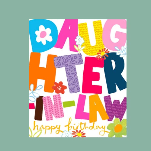 PaperSalad - Daughter-In-Law Happy Birthday