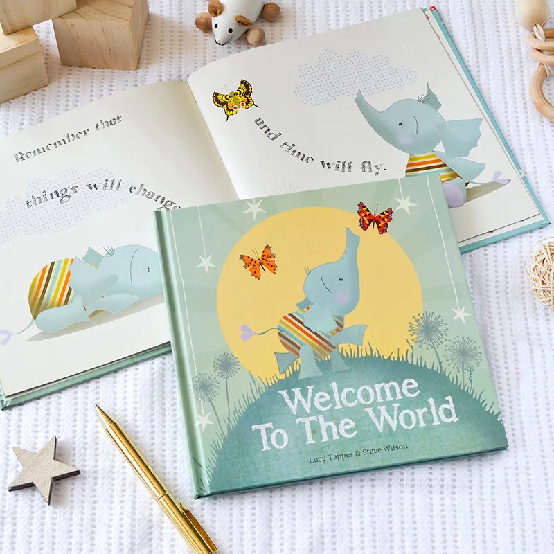 Welcome To the World | Newborn Gift Book | Baby Arrival Book - Image 4