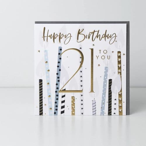 Belly Button Designs, Elle – Age 21 Candles - Jaro Design Studio - 1 Belly Button Designs, Elle – Age 21 Candles