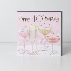 Belly Button Designs, Elle – 40th Birthday Glasses